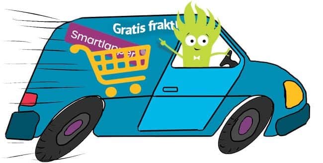 Gratis frakt av navnelapper fra Smartlapper
