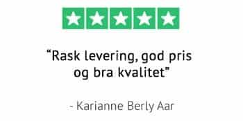 Rask levering, god pris, bra kvalitet