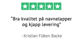 Erfaring med navnelapper fra Smartlapper