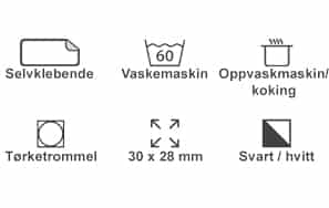Klistrelapper, egenskaper
