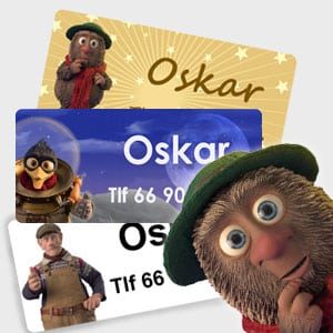 Flåklypa Navnelapper bruker du for å merke dine barns eiendeler med fine motiver fra Flåklypa
